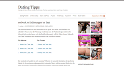 Desktop Screenshot of dating-tipps.net